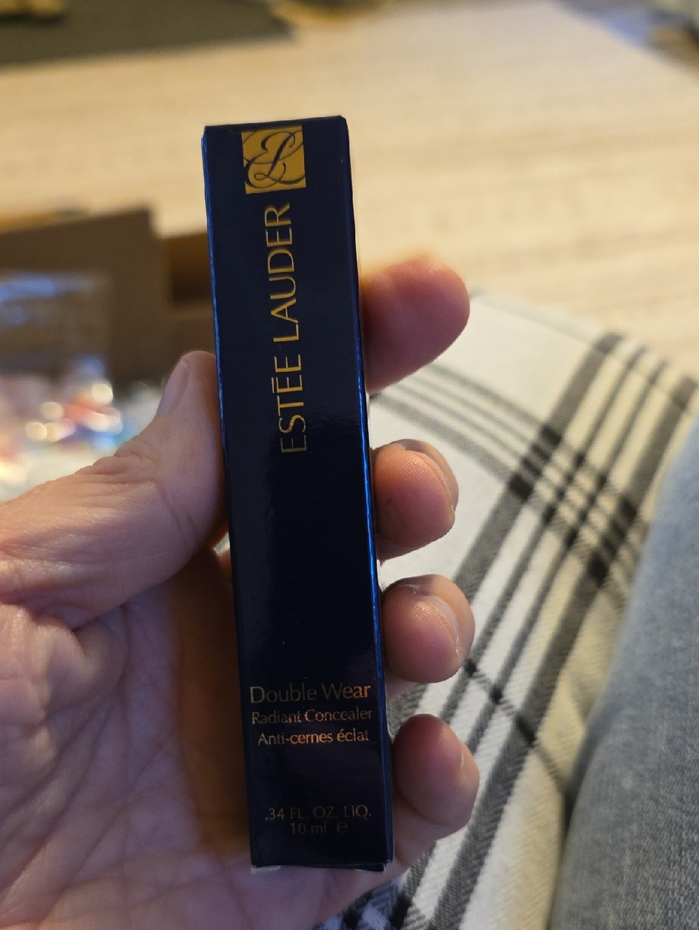 Estee Lauder Double Wear Radiant Concealer - Navy & Gold Accents